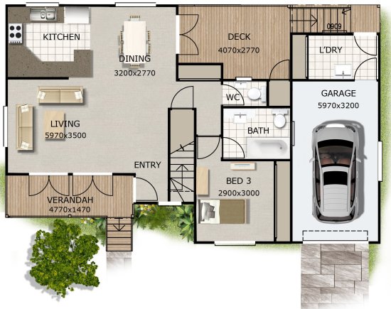 2 storey house plan