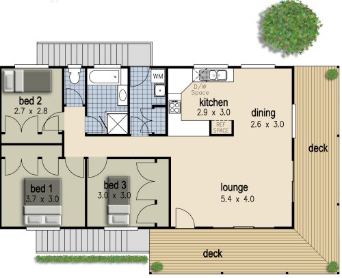 2 Storey Home Floor Plans