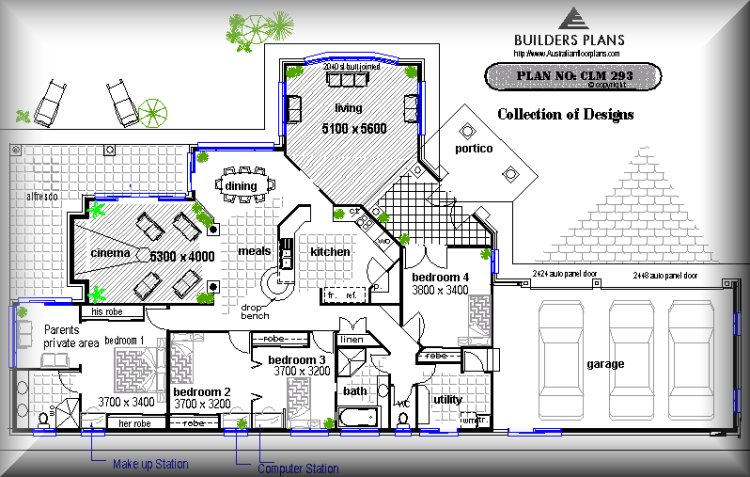 Block House Plans