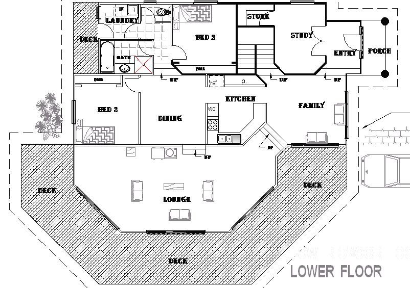 Jon 4 Bedroom House Plans South Africa