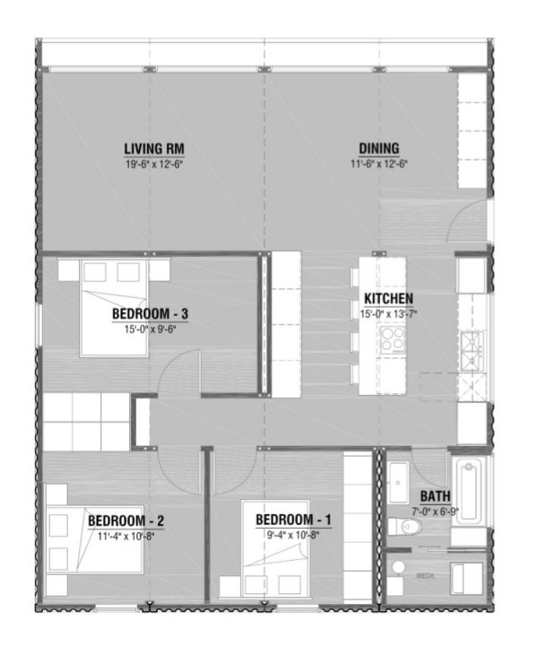 3 Bedroom ship container home