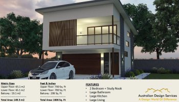 2 Bed | Garage Apartment Plan