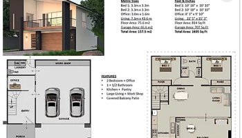 2 Bed | 2 Bath | Double Garage Small Home