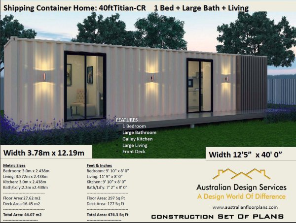 Shipping Container Home Plan