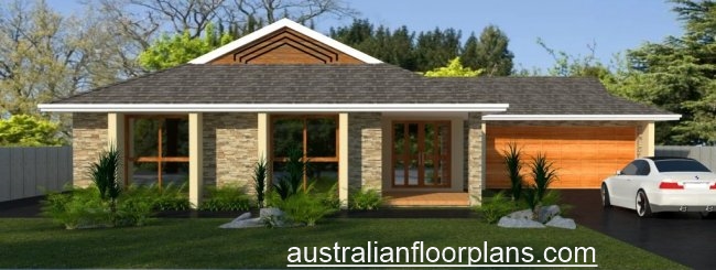 3 Bedroom + Carport House Plan