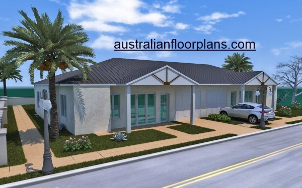 6 Bedroom Duplex Design Plan:234DU