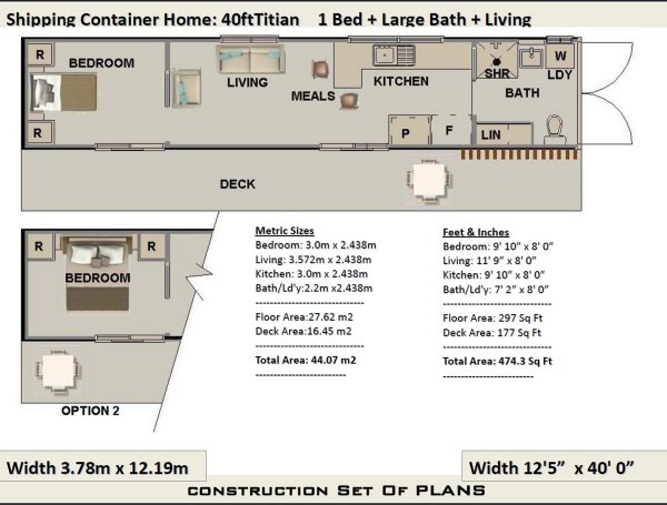 Shipping Container Home Plan