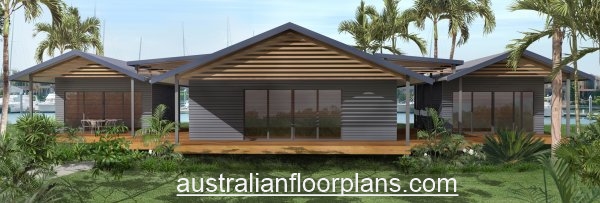 sloping land house plans