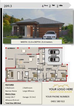 house plan 4 bed