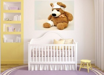 free poster decor Brown Bear 