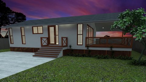 3 bedroom home design