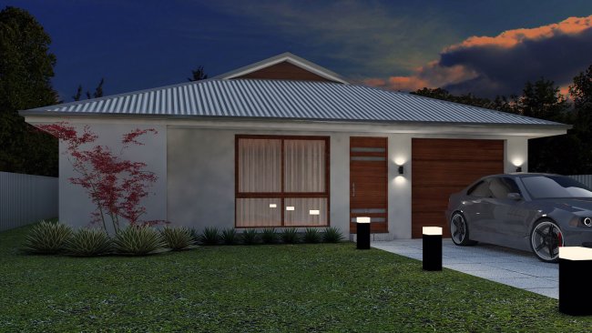 3 bedroom home design