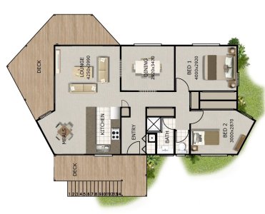 big bedroom house plan