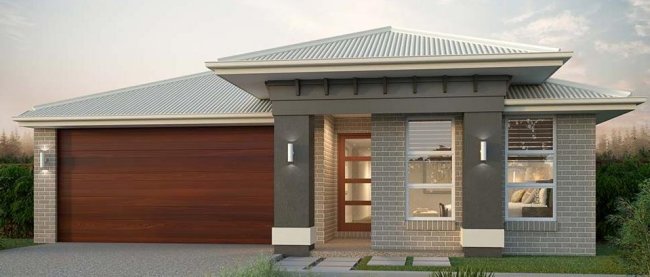 narrow lot 4 bedroom design