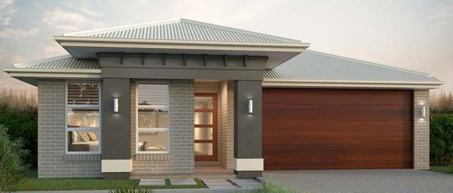 narrow lot 4 bedroom design