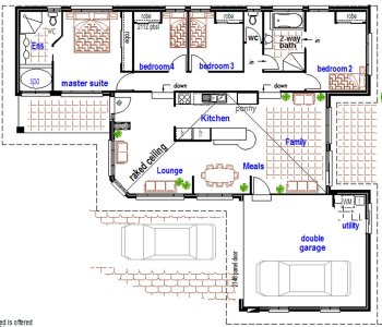 big bedroom house plan