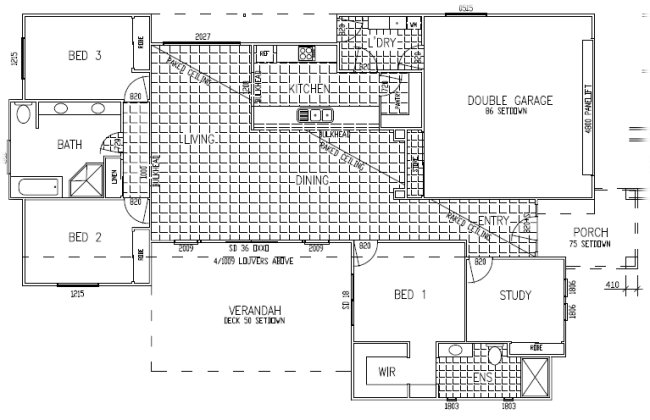 3 or 4   bed floor plan