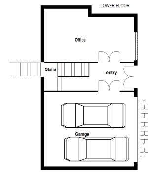  4 Bedrooms Plus study -Garage Under Sloping land 