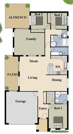 big bedroom house plan