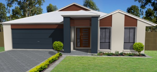 narrow lot 3 bedroom home design