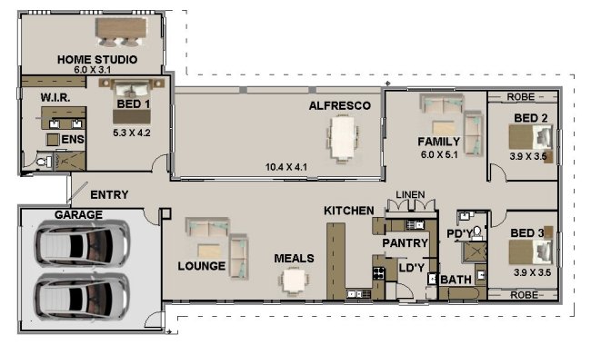 3 bedroom house plans 