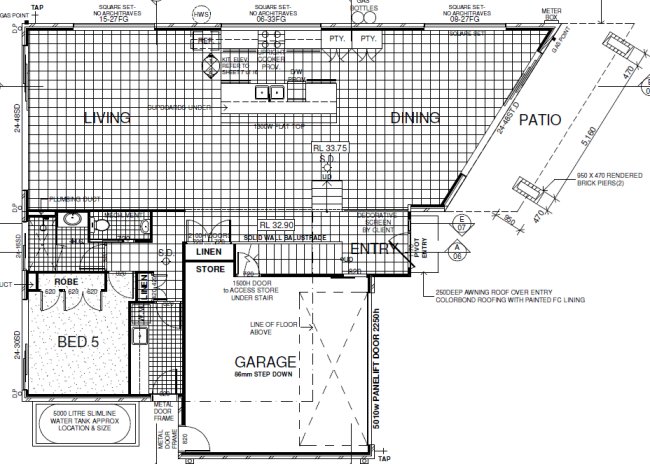 lower floor 5 Bed Room + Study +