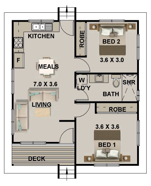 New Age Small Home Design