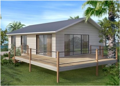 2 bedroom Small & Tiny House Plan 