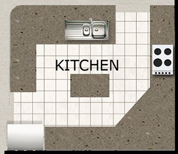 Modern Galley Kitchen 