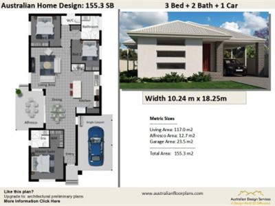 3 Bedroom Floor Plans